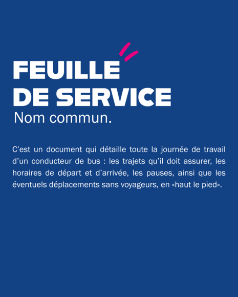 Def technique exploit - Feuille de service