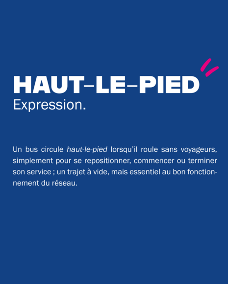 Def technique exploit - haut le pied