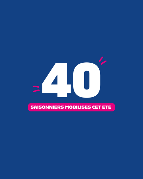 Le bus en chiffres - 40 saisonniers