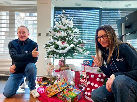 Oléane Mobilités Collecte des dons de jouets en agence