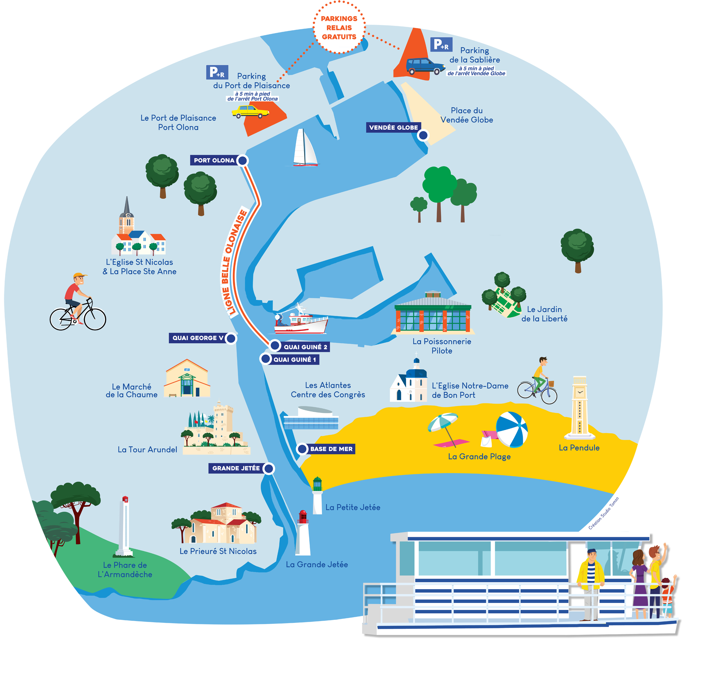 Passeur Ligne-Belle Olonaise - Oléane Mobilités - StudioTomso