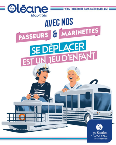 Se déplacer est un jeu d'enfant - Oléane Mobilités