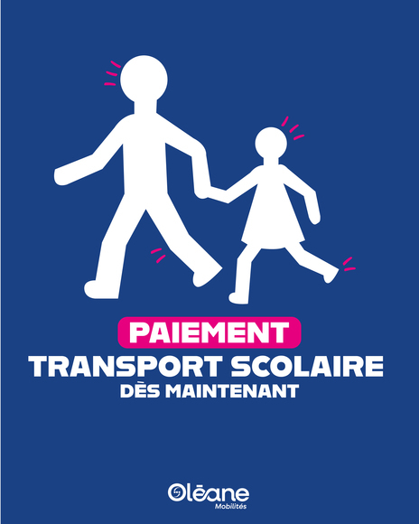 Visuel paiement transport scolaire