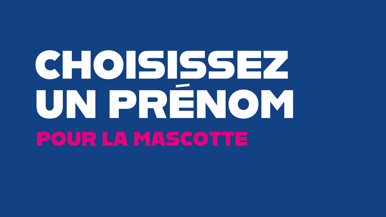 Visuel site - actu_Un prénom pour la mascotte